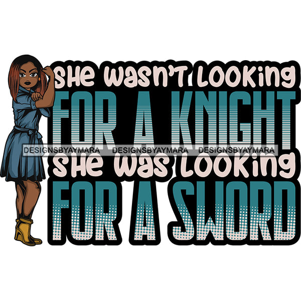 Afro Lola Strong Lady We can Do It Woman Power Flexing Arms Believe in Yourself Quotes .SVG Cutting Files For Silhouette and Cricut and More!