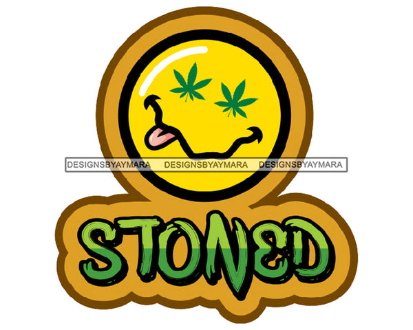 Weed Leaf Grass Medical Marijuana Hemp Pot Joint Blunt Cannabis Hashish Stoned High Life SVG Cutting Files