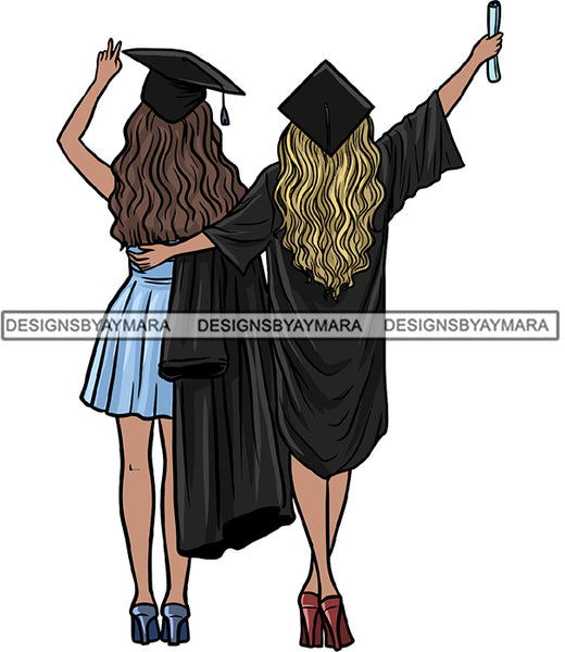 Bundle 20 Designs Graduation Commencement Convocation Graduating Diploma Degree Ceremony Cap and gown Valedictorian Salutatorian Honor Roll Grad school Alumni Baccalaureate Undergraduate Postgraduate Tassel SVG PNG JPG Cutting Files