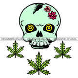 420 Cannabis Hashish Weed Leaf Grass Marijuana Dispensary Mary Jane Hemp Pot Joint Blunt Stoned High Life SVG Cutting Files