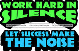Hustle Quotes Work Hard Success Focused Intelligent Motivated SVG Cutting Files For Silhouette Cricut