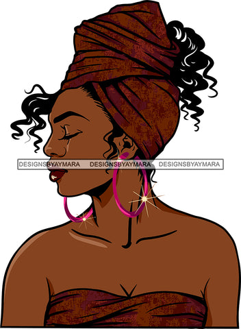 Afro Girl Bamboo Earrings Hustle Diva Gold Jewelry Hair Accessories Black Woman Goddess SVG Files For Cutting and More!