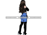 Beautiful Woman Sexy Goddess Fabulous Stylish Queen Diva Classy Lady .JPG SVG .PNG With A Transparent Background  Vector Clipart Not For Cutting