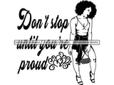 Afro Woman SVG African American Ethnicity Goddess Queen Diva Classy Beautiful Black Lady  .SVG .EPS .PNG Vector Clipart Cricut Circuit Cut Cutting