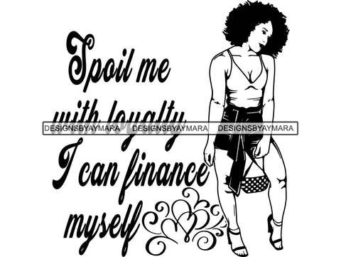 Afro Woman SVG African American Ethnicity Goddess Queen Diva Classy Beautiful Black Lady  .SVG .EPS .PNG Vector Clipart Cricut Circuit Cut Cutting