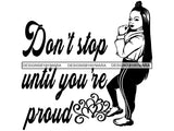 Afro Woman SVG African American Ethnicity Goddess Queen Diva Classy Beautiful Black Lady  .SVG .EPS .PNG Vector Clipart Cricut Circuit Cut Cutting