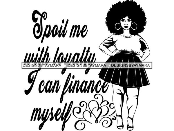 Afro Woman SVG African American Ethnicity Goddess Queen Diva Classy Beautiful Black Lady  .SVG .EPS .PNG Vector Clipart Cricut Circuit Cut Cutting