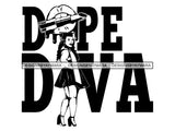 Afro Woman SVG African American Ethnicity Goddess Queen Diva Classy Beautiful Black Lady  .SVG .EPS .PNG Vector Clipart Cricut Circuit Cut Cutting