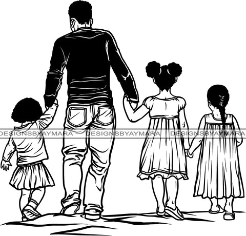 Dad Father Daddy Love Papa SVG Cut File For Silhouette and Cricut