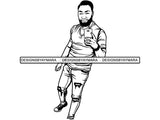 Handsome Man SVG Fashion Model Confidence Male Attractive Men Power .SVG .EPS .PNG .JPG Vector Clipart Cricut Circuit Cut Cutting
