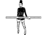 Pretty Sexy Woman .SVG Goddess Fabulous Diva Classy Lady Nubian Queen .SVG .EPS .PNG .JPG Vector Clipart Cricut Circuit Cut Cutting