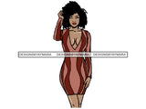 Beautiful Woman Sexy Goddess Queen Fabulous Stylish Diva Classy Lady .JPG SVG .PNG With A Transparent Background  Vector Clipart Not For Cutting