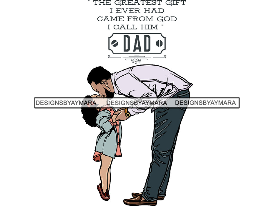 Father's Day Dad Papi Papa My Hero True Love Man Kids Son Daughter Fam ...