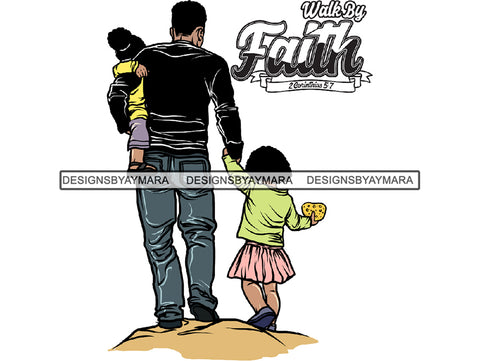 Father's Day Dad Papi Papa My Hero True Love Man Kids Son Daughter Family Together .PNG .JPG .SVG .Vector Clipart Perfect For Printing Not For Cutting