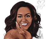 Afro Beautiful Black Woman SVG African American Ethnicity Afro Puffy Hairstyle Beauty Salon Queen Diva Classy Lady  Beautiful People Beauty Salon Princess