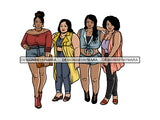 Sexy Ladies Getaway PNG Files For Print