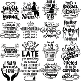 Mega Bundle 174 Designs Teacher Quotes Kids Toddler Bingo Funny Positive Christmas Quotes Halloween Wine Quotes SVG PNG JPG Cutting Designs Silhouette Sublimation Designs