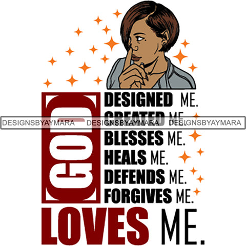 Afro Boss Lady Lord Life Quotes SVG Files For Cutting and More
