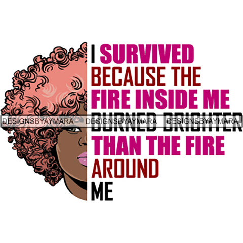 Afro Melanin Popping Life Quotes SVG Cutting Files For Silhouette Cricut and More