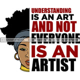 Special Bundle 48 Afro Woman Half Face Quotes SVG Cutting Files For Silhouette and Cricut