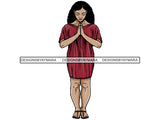 Woman Praying God PNG Perfect For Print