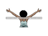 Woman Praying God PNG Perfect For Print
