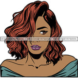 Afro Latina Woman SVG Cutting Files For Silhouette Cricut and More