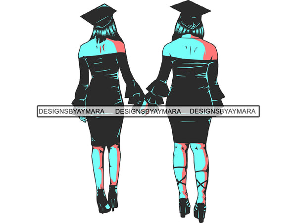 Graduation Woman Goal Accomplished Goddess Happiness Queen Diva Classy Lady .JPG .SVG.PNG With A Transparent Background Vector Clipart Not For Cutting