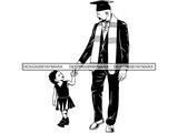 Graduation Man Life Achievements Proud Handsome African American Ethnic Happiness Smart Male Respect  .SVG .EPS .PNG Vector Clipart Digital Download Circuit Cut Cutting