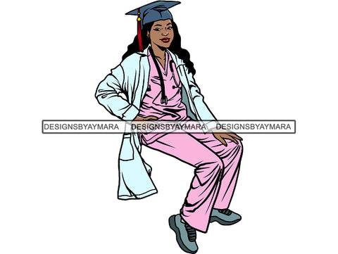 Graduation Woman Goal Accomplished Goddess Happiness Queen Diva Classy Lady .JPG .SVG.PNG With A Transparent Background Vector Clipart Not For Cutting