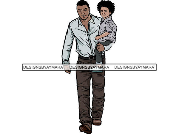 Handsome Black Man PNG For Print 1