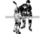 Hockey Player Sport Game Ice Rink Action Hobby Athlete Athletic Blue Team Tournament Competition .JPG .PNG .SVG Clipart Vector Cricut Cut Cutting