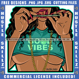 African American Sexy Woman Weed Roll Design Element Nubian Woman Hand Long Nail Curly Hair Marijuana Roll Hustler Hustling SVG JPG PNG Vector Clipart Cricut Cutting Files