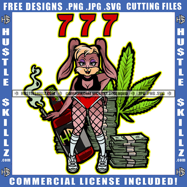 Melanin Cat Women Weed Blunt Smoke Marijuana Leaf Vector Sexy Cat Female Figure Jackpot Money Bundle Wine Bottle Vector Portrait Cannabis High Life 420 Blunt Smoking Smoke SVG JPG PNG Vector Clipart Cricut Cutting Files