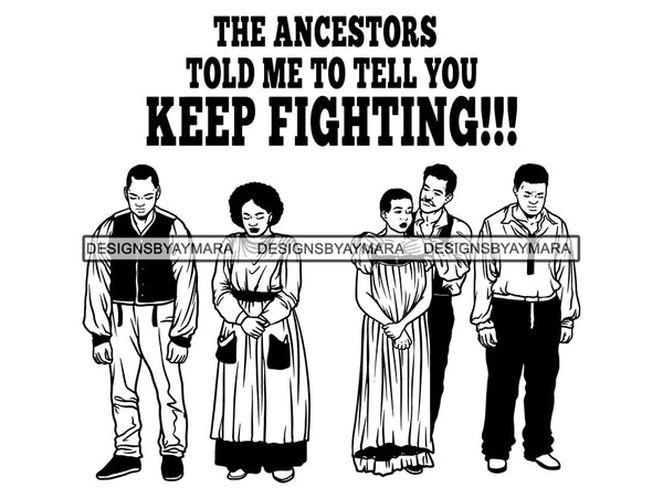 Juneteenth Ancestors Slavery  SVG Cut Files For Silhouette and Cricut