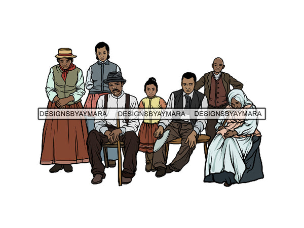 Juneteenth Ancestors Slavery PNG File For Print