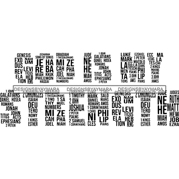 Bundle 40 Words Letter Lord Life Quotes SVG Files For Cutting and More!