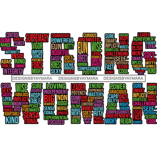 Bundle 40 Words Letter Lord Life Quotes SVG Files For Cutting and More!