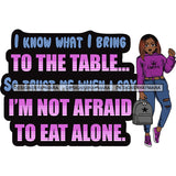 Lola Afro Beautiful Black Proud Woman Life Quotes .SVG Cutting Files For Silhouette and Cricut and More!