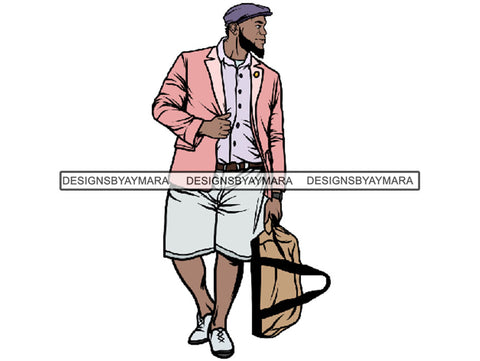 Sexy BBW Man Model Confidence Power Male Attractive Men .SVG .JPG .PNG With Transparent Background Vector Clipart Not For Cutting
