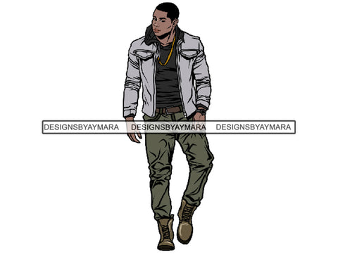 Sexy Man Model Confidence Power Male Attractive Men .SVG .JPG .PNG With Transparent Background Vector Clipart Not For Cutting