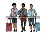 Man Getaway Trip Friends PNG File For Print Not For Cutting