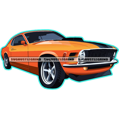 White Vinyl Car Paint Colors Classical Stylish Car White Background Canvas Print Car Logo Color Design Element Fast And Furious SVG JPG PNG Vector Clipart Cricut Cutting Files