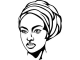 Afro Beautiful Black Woman SVG African American Ethnicity Afro Puffy Hairstyle Beauty Salon Queen Diva Classy Lady  Beautiful People Beauty Salon Princess