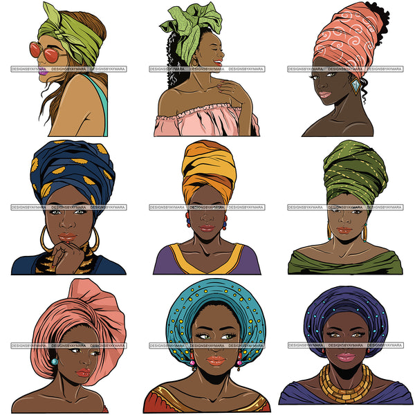 BUNDLE OF THE CENTURY! 200 Afro Woman SVG Retail Price $500 for Only $39.99 Files For Cutting and More.
