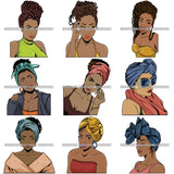 BUNDLE OF THE CENTURY! 200 Afro Woman SVG Retail Price $500 for Only $39.99 Files For Cutting and More.