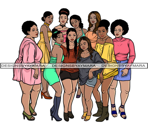 Ladies Trip Party Girls Getaway PNG File For Print