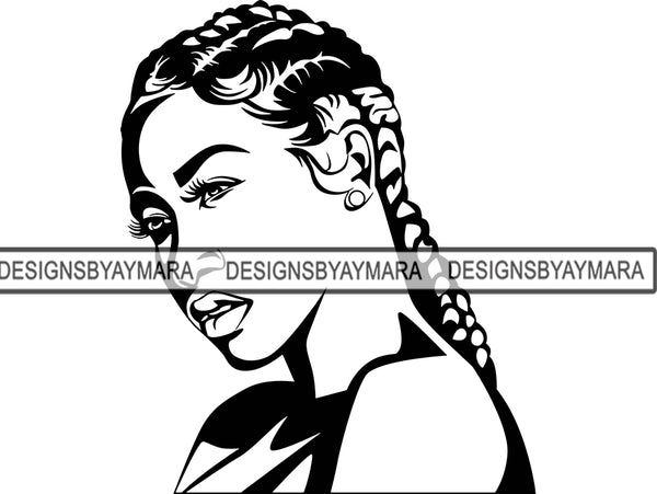 Afro Woman SVG Fabulous African American Ethnicity Queen Diva Classy Lady .SVG .EPS .PNG Vector Clipart Cricut Circuit Cut Cutting