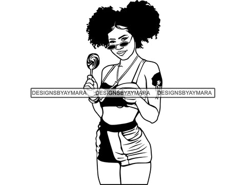 Afro Woman SVG African American Ethnicity Goddess Queen Diva .SVG .PNG .EPS .JPG Vector Clipart Cricut Cutting Cut