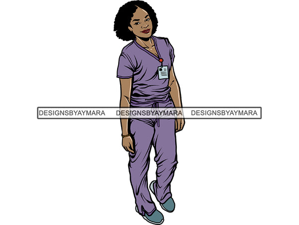 Nurse Woman PNG For Printing